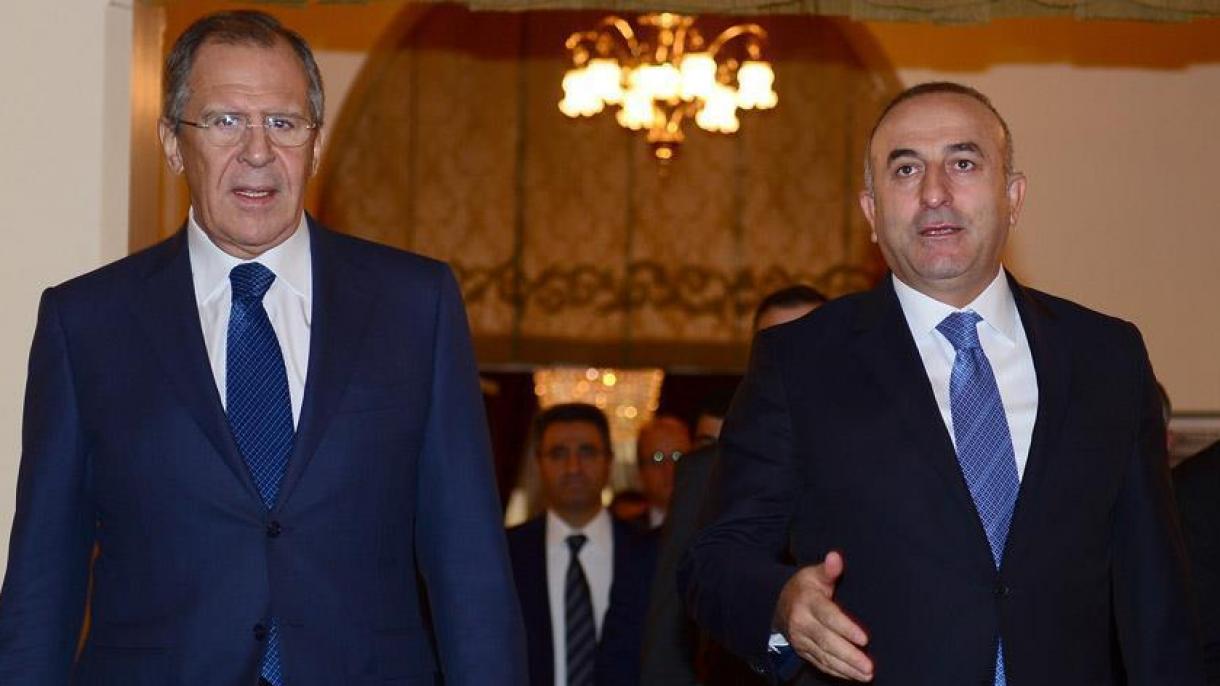 گفتگوی تلفنی وزرای امورخارجه ترکیه و روسیه