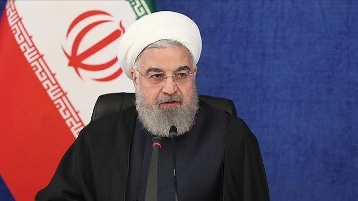 روحانی: ترامپ مرد و برجام زنده ماند