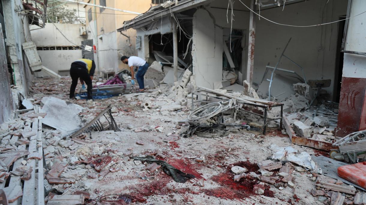تروریست‌های پ ک ک/ ی پ گ یک بیمارستان در عفرین را هدف قرار دادند