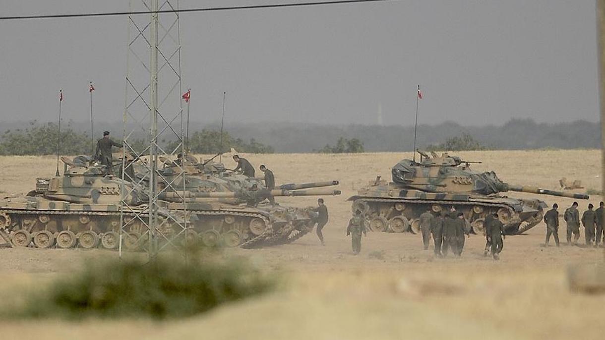 نیرو های مسلح ترکیه در سوریه ساحه وسیعی را تصفیه نمود