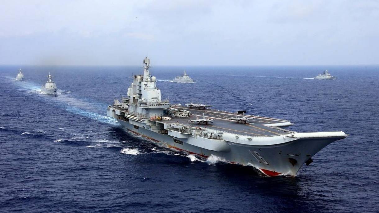 中国13架战机和4艘军舰出现在台湾周边