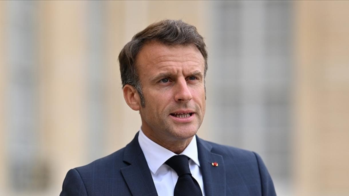 Macron pide un alto el fuego para la entrega de ayuda humanitaria a la Franja de Gaza