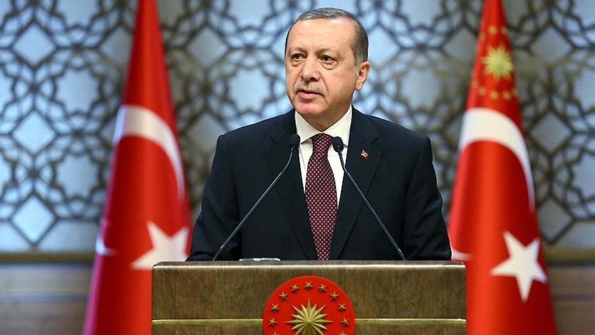 أردوغان: ترامپ قشونینی سوریه دن چیقارماق باراسیندا توتان یرلی