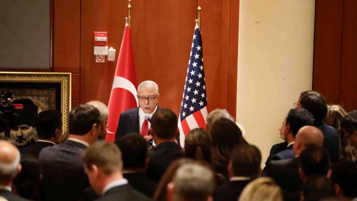 Μήνυμα του Ερντογάν αναγνώστηκε στην Τουρκική Πρεσβεία στη Ουάσιγκτον
