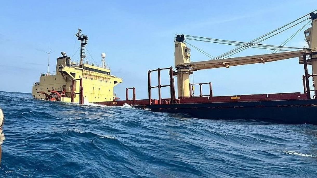 也门宣布英国Rubymar号船在红海沉没