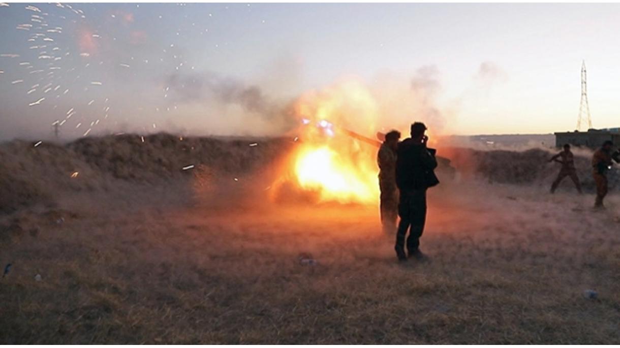 Kərkükdə hərbi bazada yanğın