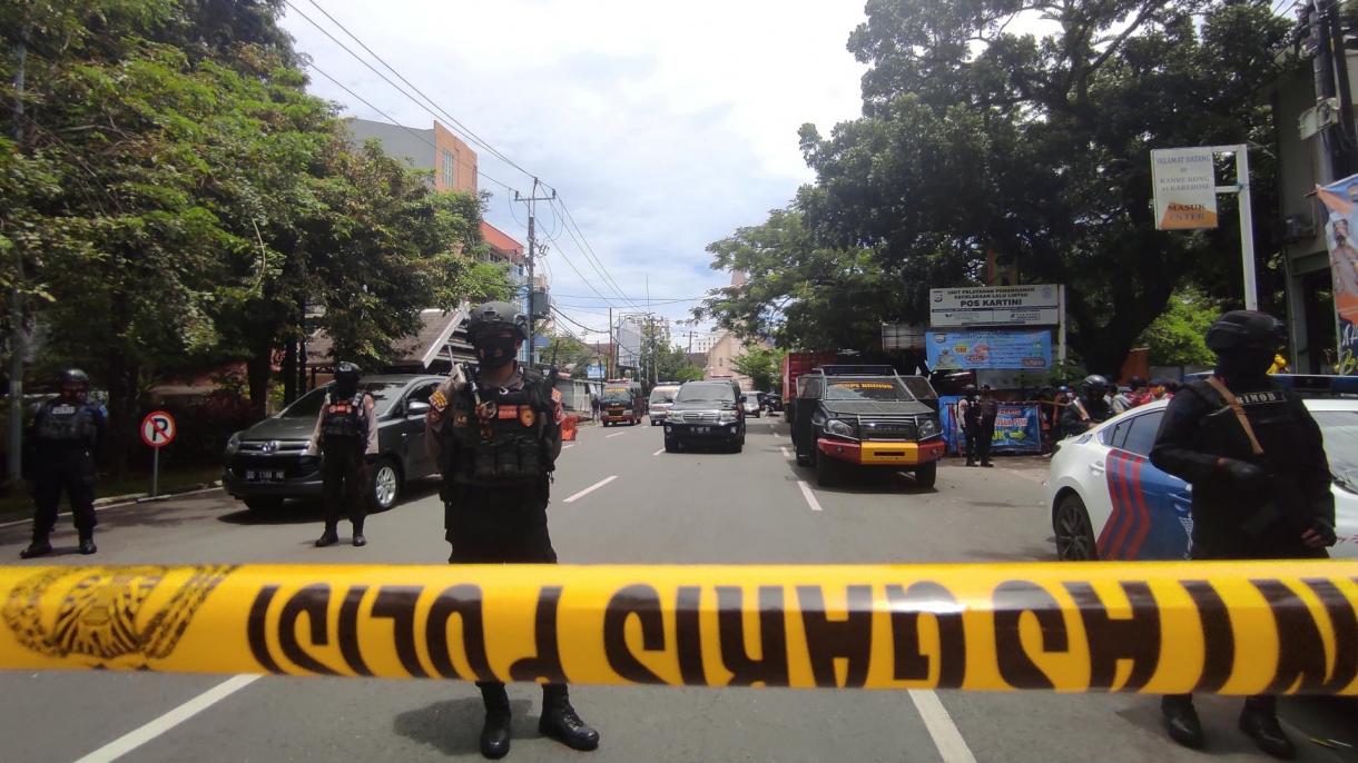 印尼警察总部遭到袭击