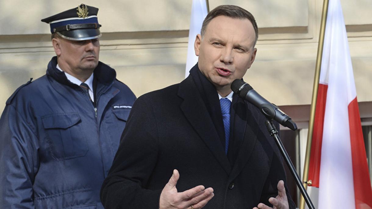 Polşanyň Prezidenti Duda 13 müň polşaly ýehudiden ötünç sorady