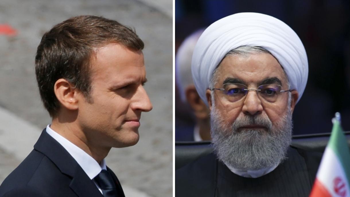 فرانسه و ایران جمهوررئیس لری اوز ارا اوچره شدی