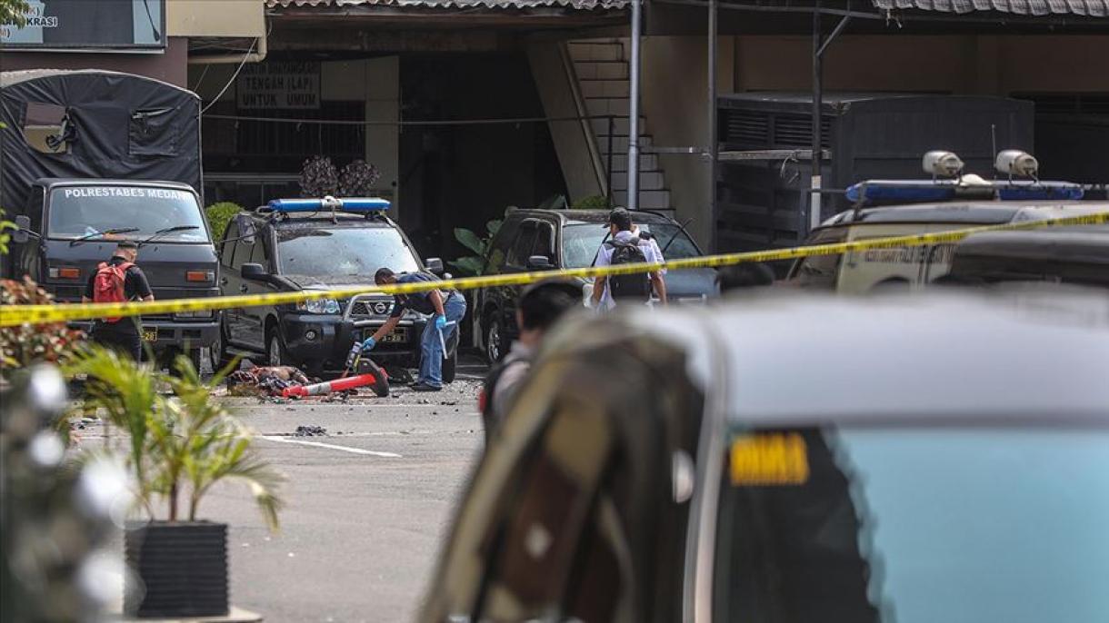 حمله انتحاری در مقابل پاسگاه پلیس در اندونزی