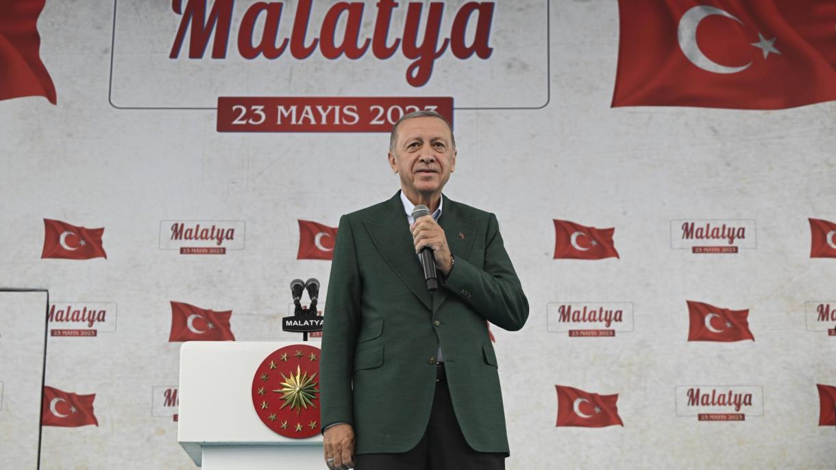 Erdogan se ha reunido con los ciudadanos en Malatya