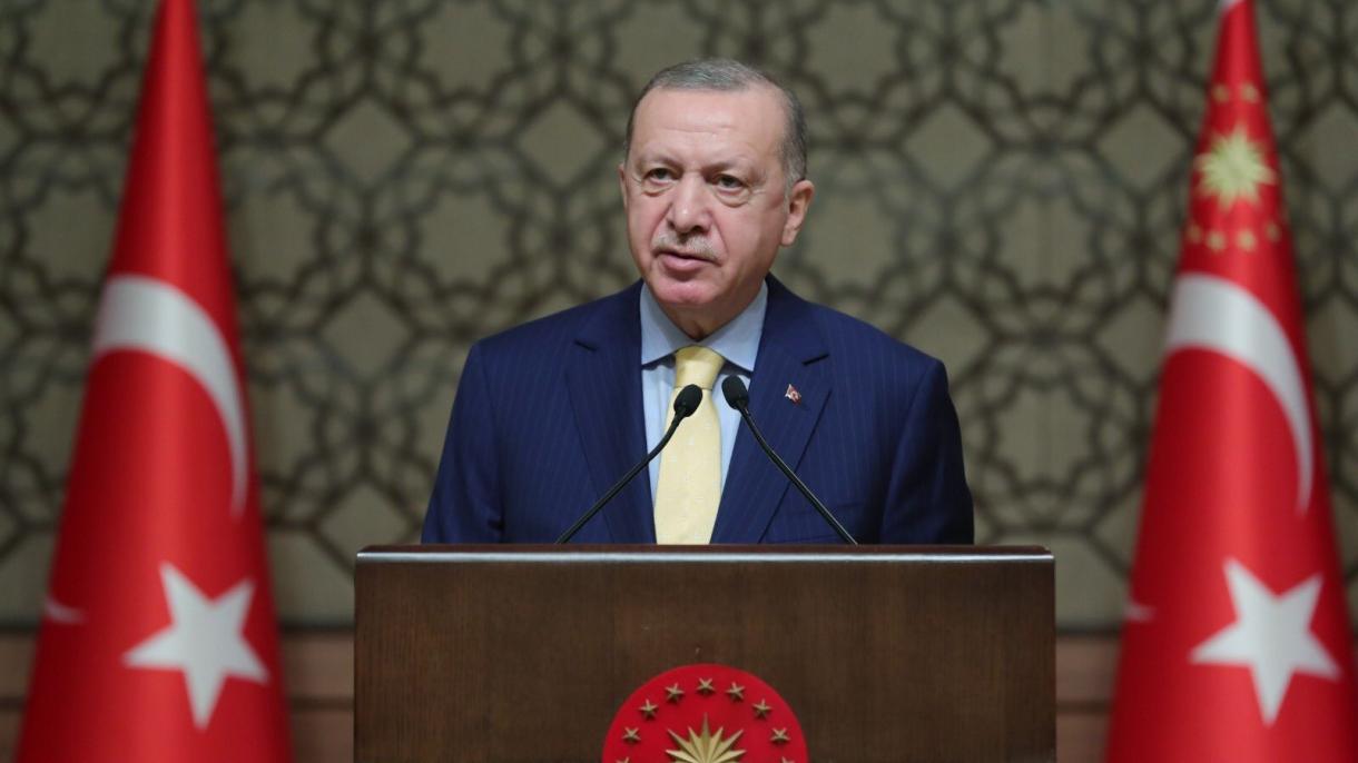 جمهور باشقانی اردوغان عالی تحصیل ایله علاقهدار پایلاشیم ائدیب