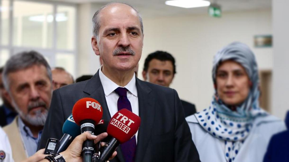 Kurtulmuş: “Türkiýä Afrinden edilen hüjüme essesi bilen garşylyk görkezer”