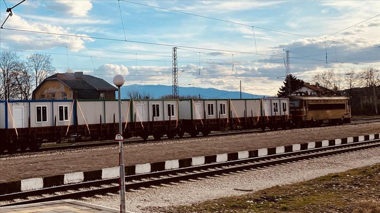 Започна транспорта на жилищни контейнери от България в Тюркийе...