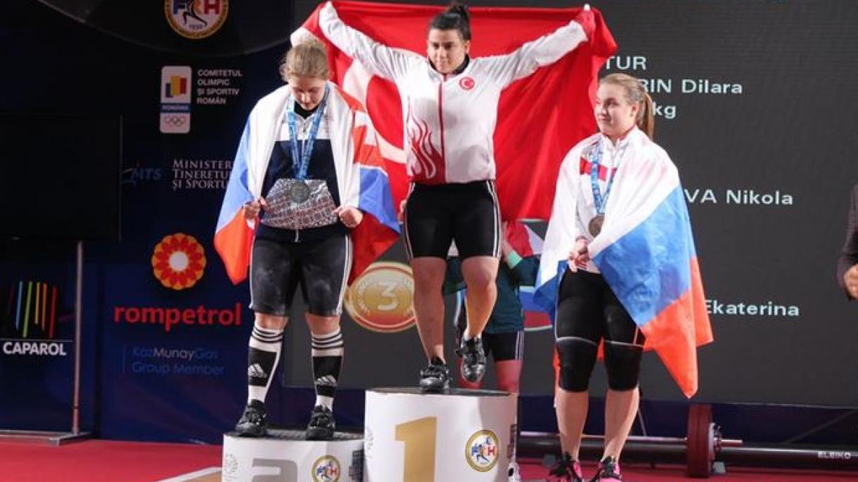 Dilara es campeona de Europa