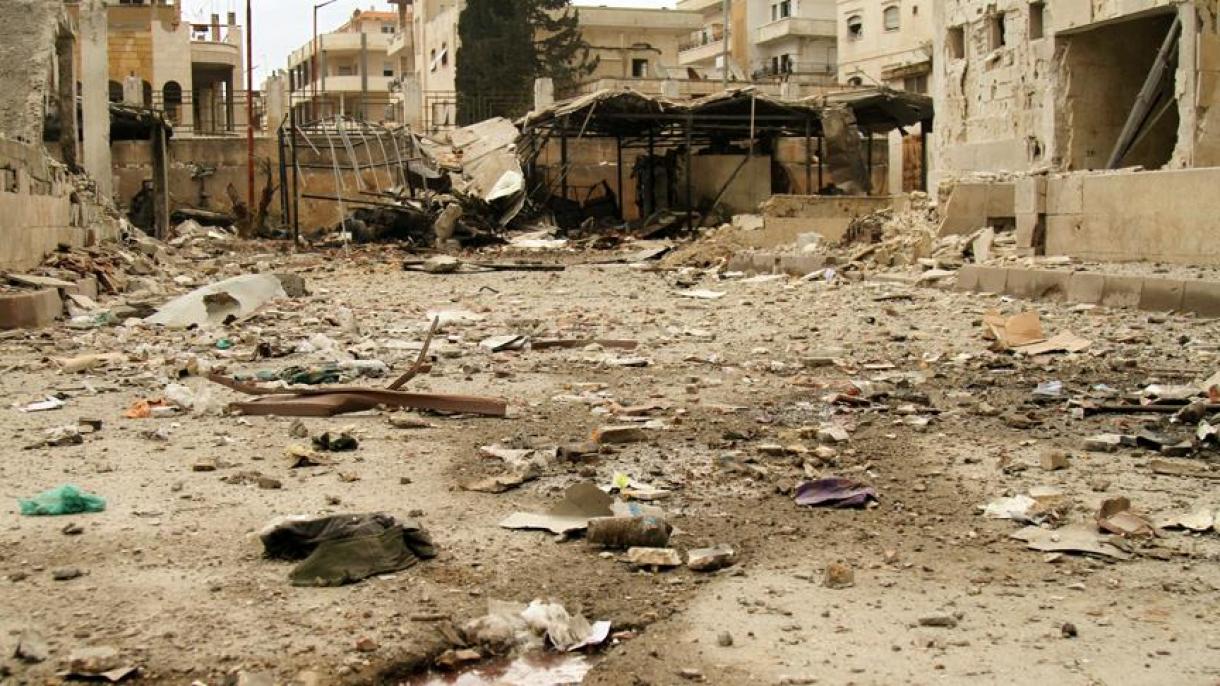 Αεροπορική επίθεση στην Ιντλίμπ της Συρίας