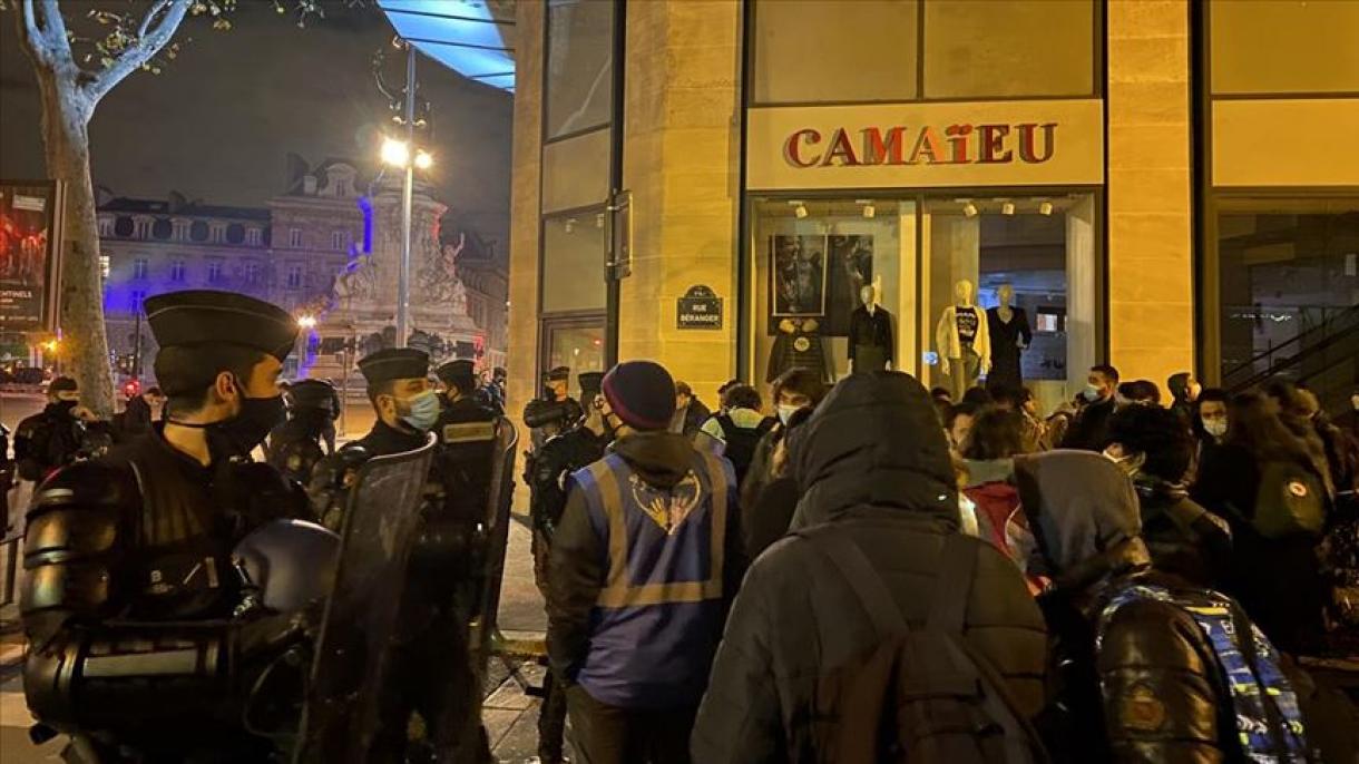 آغاز تحقیقات در مورد حمله خشونت‌بار پلیس فرانسه به چادرهای مهاجران در پاریس