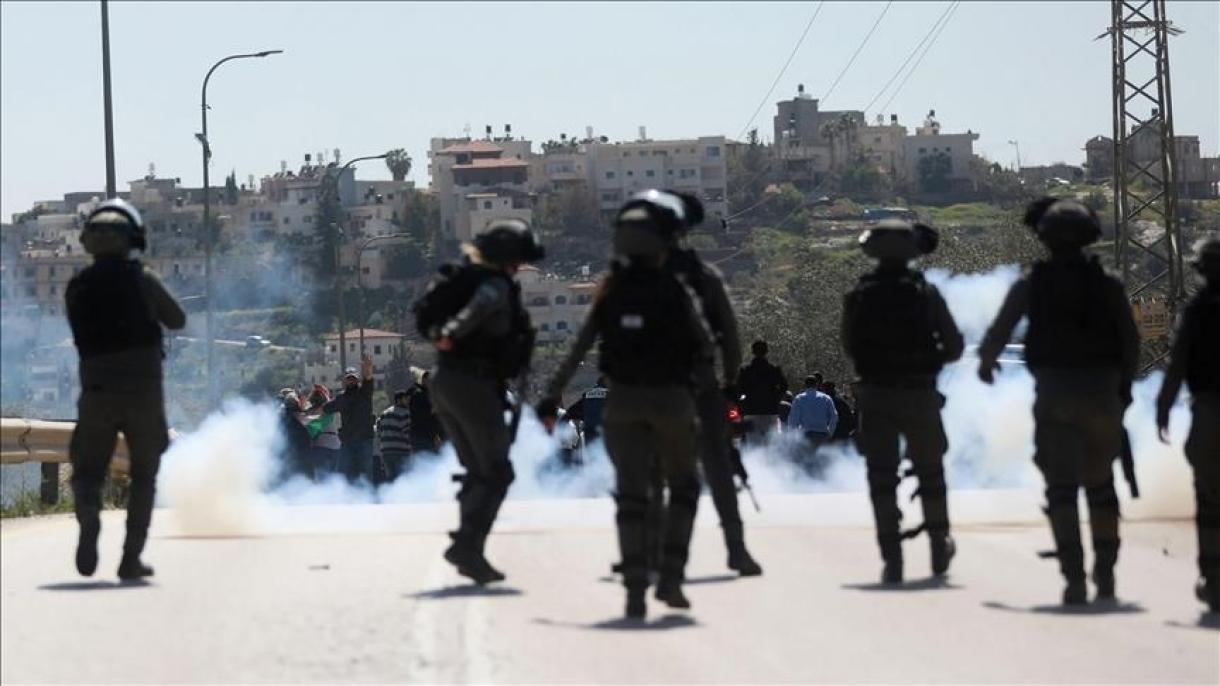 مجروح شدن 7 فلسطینی در حمله نظامیان اسرائیل و شهرکنشینان یهودی