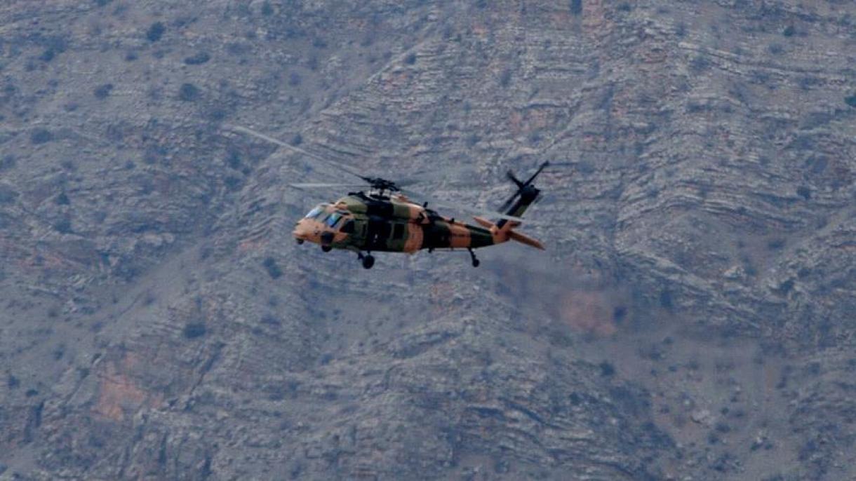 عملیات هوایی ارتش ترکیه علیه تروریست‌های پ.ک.ک در شمال عراق