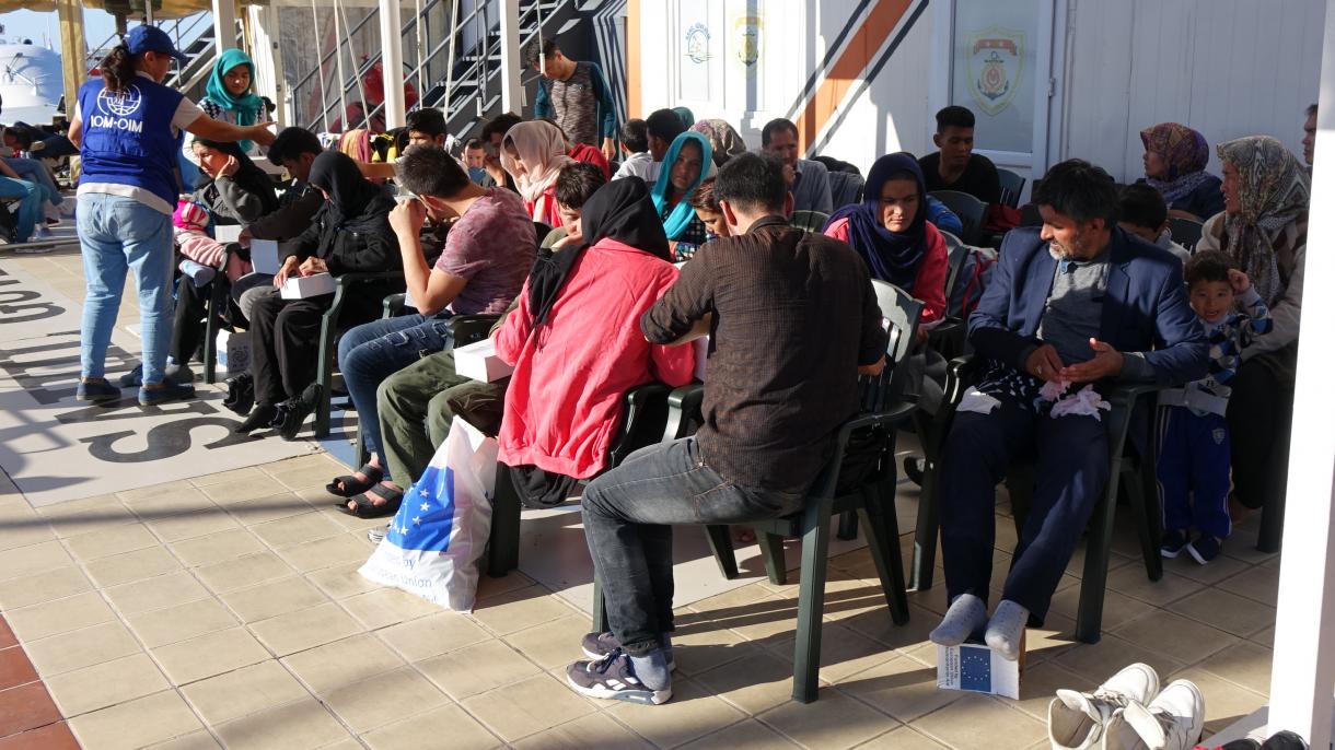 105名阿富汗非法移民在达达尼尔被抓获