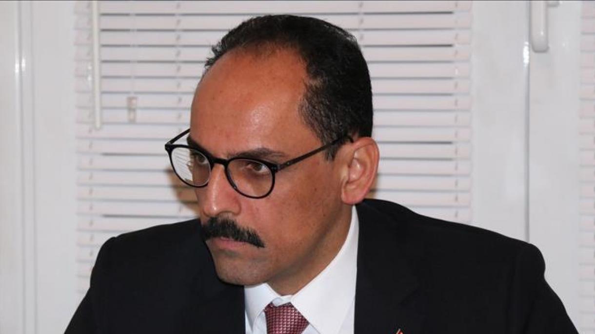 A török köztársasági elnöki hivatal szóvivője:Törökország lehetőségei is korlátozottak
