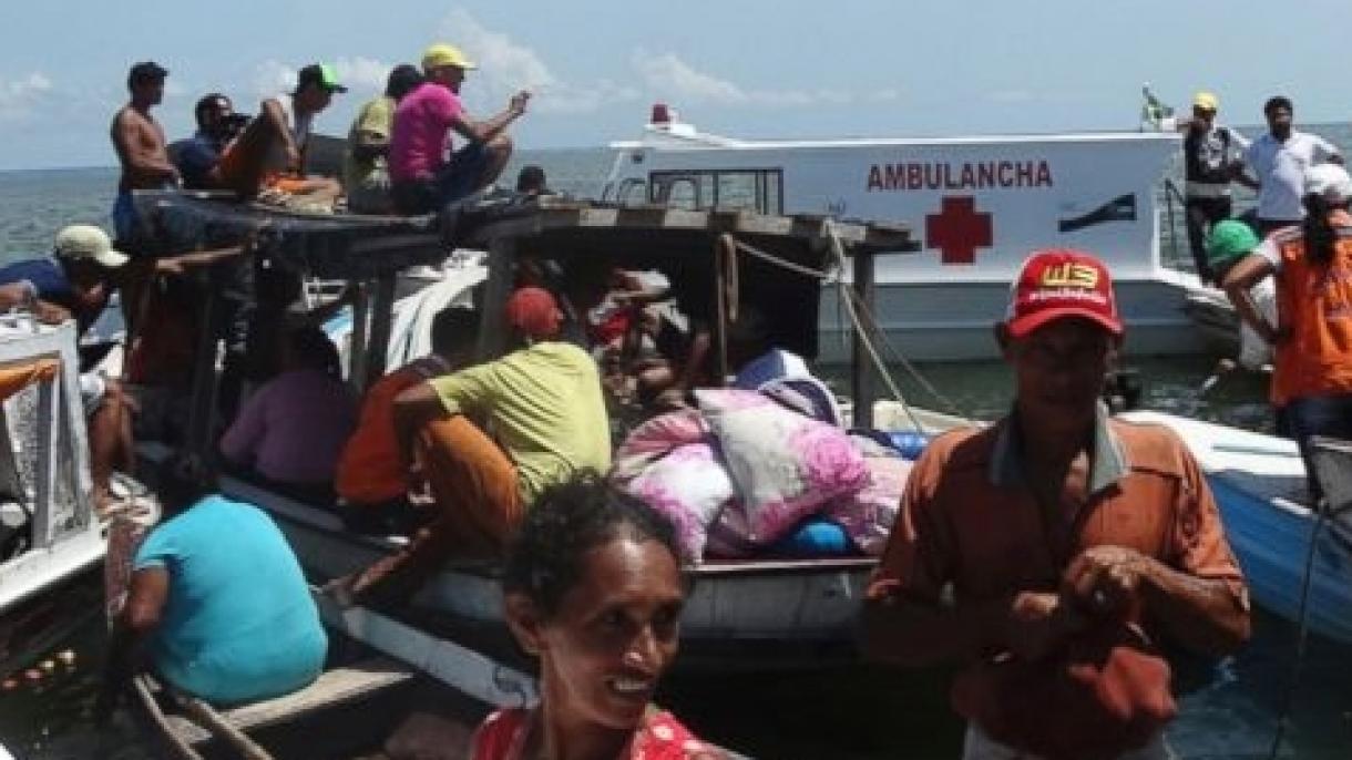 巴西一船只发生沉船事故11死数十人失踪