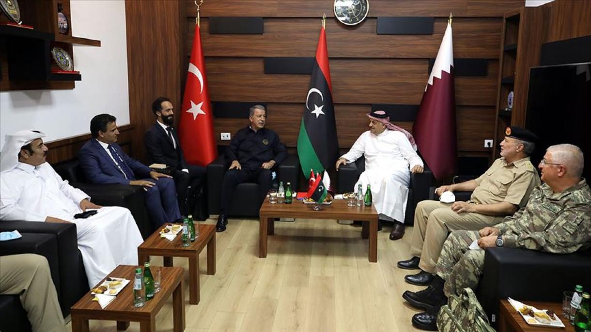ئاكار بىلەن گۈلەر لىۋىيەنى زىيارەت قىلدى