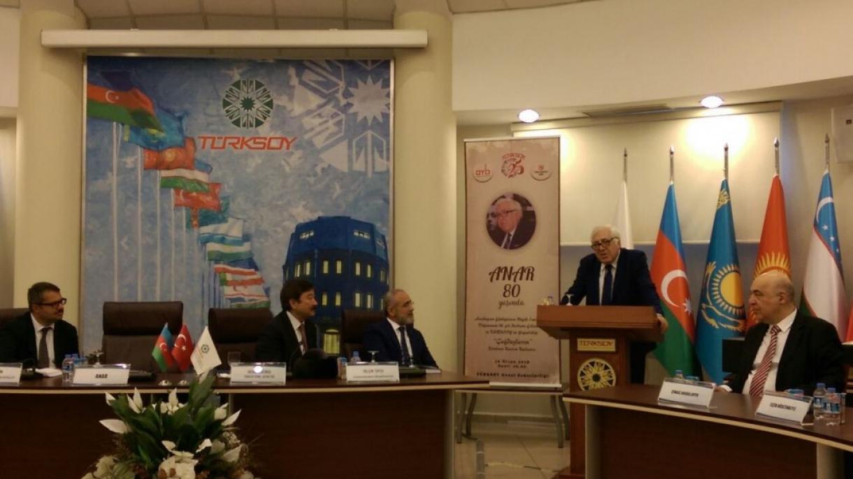 Ankarada Azərbaycanın Xalq Yazıçısı Anarın yubileyi qeyd olunub