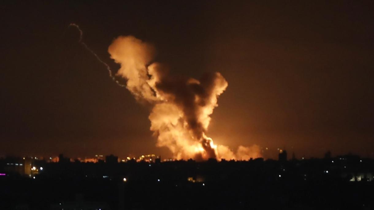 以色列军队袭击加沙和黎巴嫩