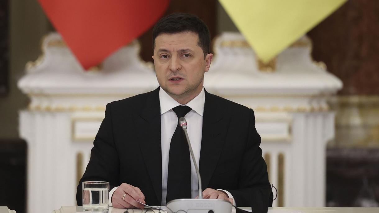 Rafael Qrossi Volodimir Zelenski ilə görüşüb