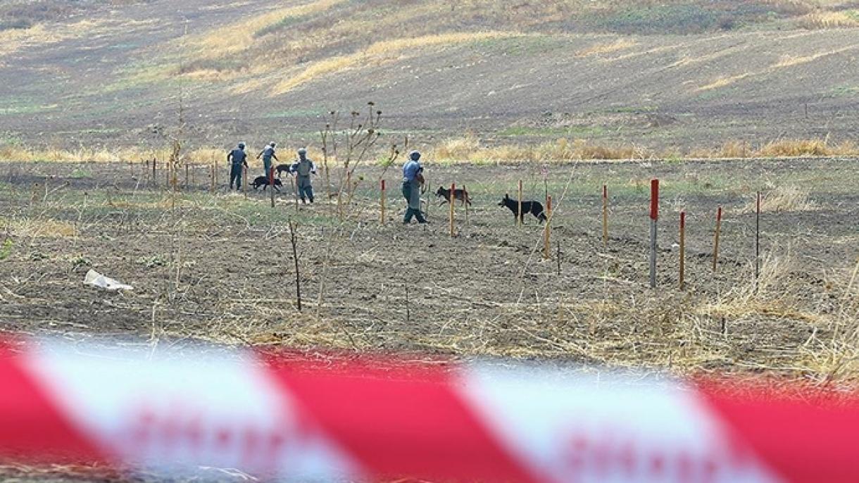 Azärbaycan yawdan azat itelgän töbäklärne minalardan çistarta