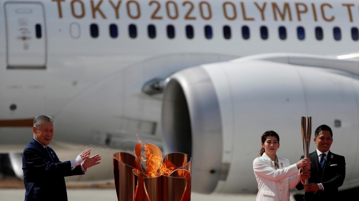 Olympic Flame from Greece to Japan.JPG