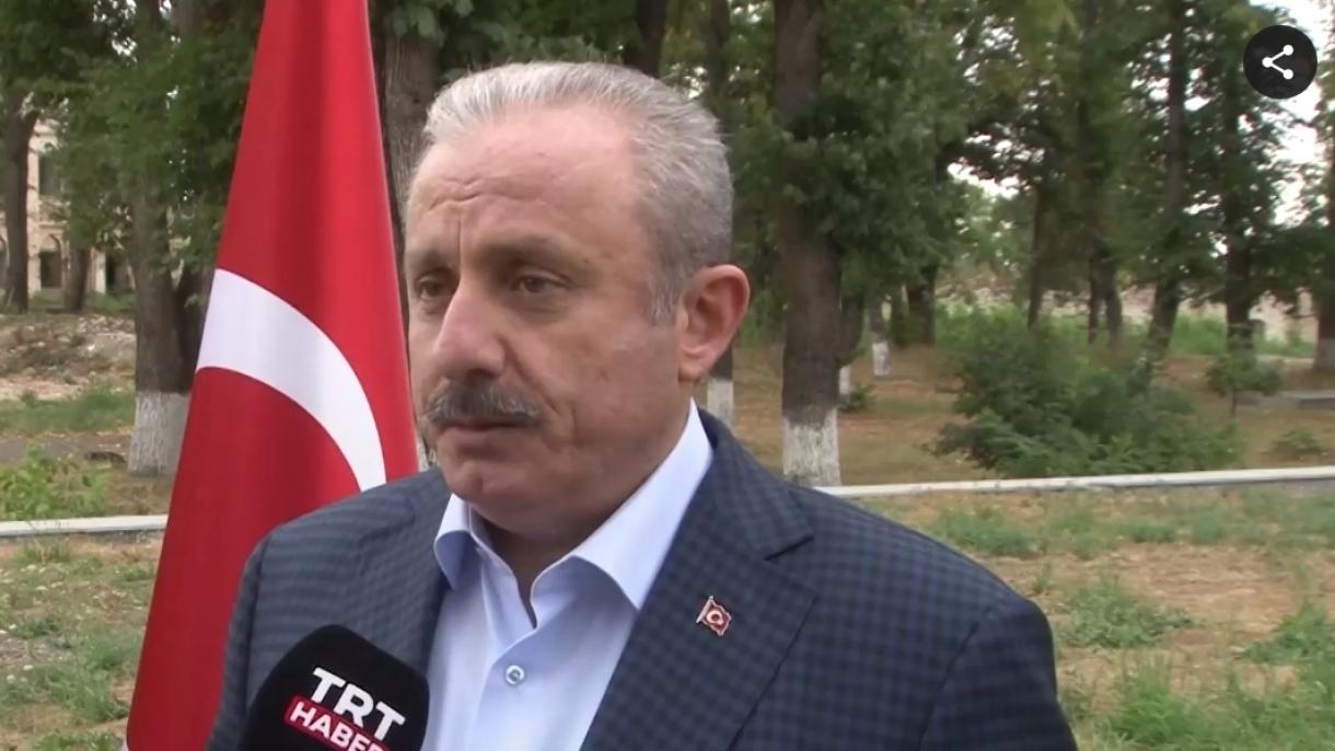 Mustafa Şentop : "L'Arménie n'obtiendra rien avec des politiques agressives"