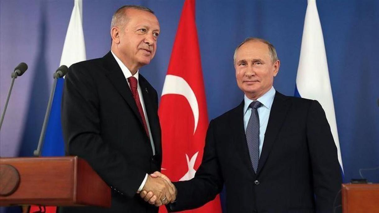 O presidente Erdogan se reúne hoje com seu colega russo Putin em Sochi