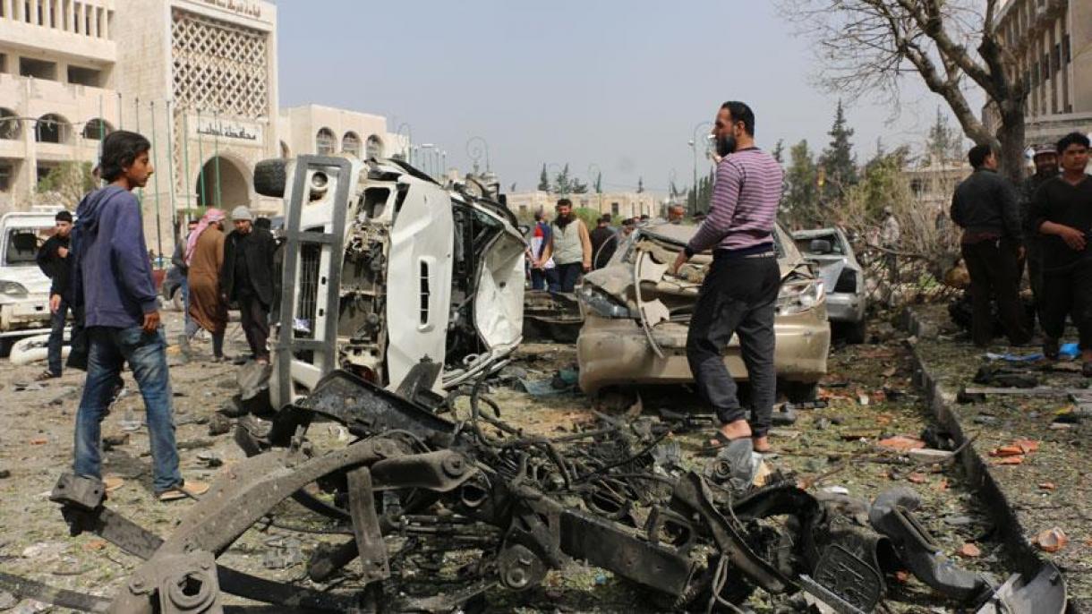 شمار قربانیان انفجار دیروز در ادلب افزایش یافت