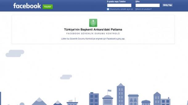 “Facebook Safety Check” sistemi işə salındı