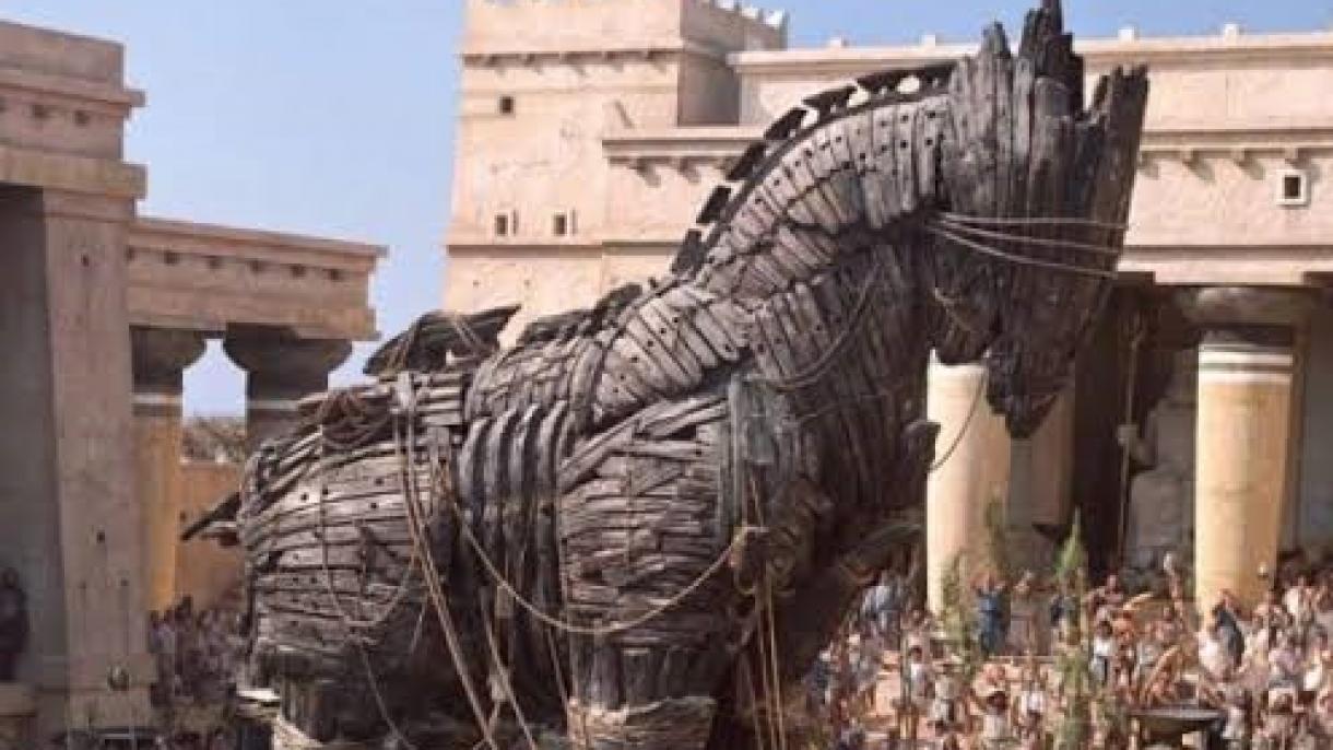 La stella della leggenda di Troia