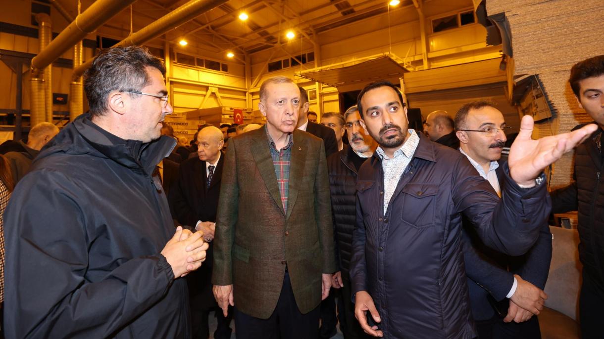 Erdogan: “Seguiremmo da vicino i lavori di ricostruzione delle città colpite dai terremoti”