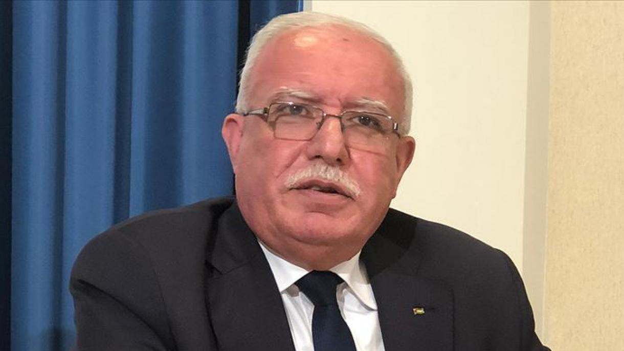 Riyad əl-Maliki Türkiyəyə minnətdarlığını bildirdi