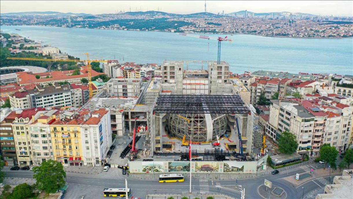 ساخت مرکز فرهنگی آتاتورک رو به اتمام است