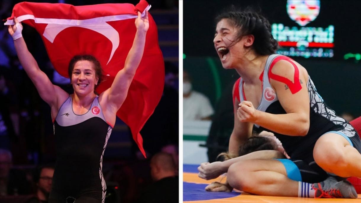 Atletas turcas conquistam medalhas no Campeonato Mundial de Luta 2020