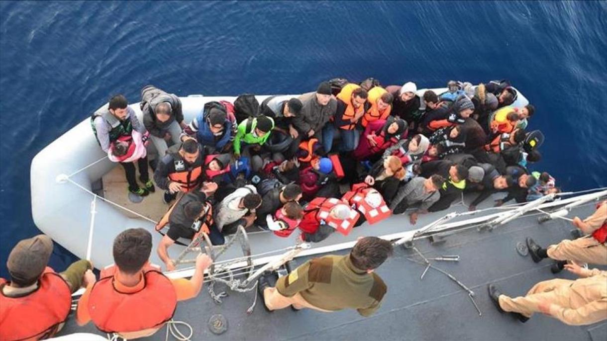 صدها مهاجر غیرقانونی در آبهای ترکیه دستگیر شدند
