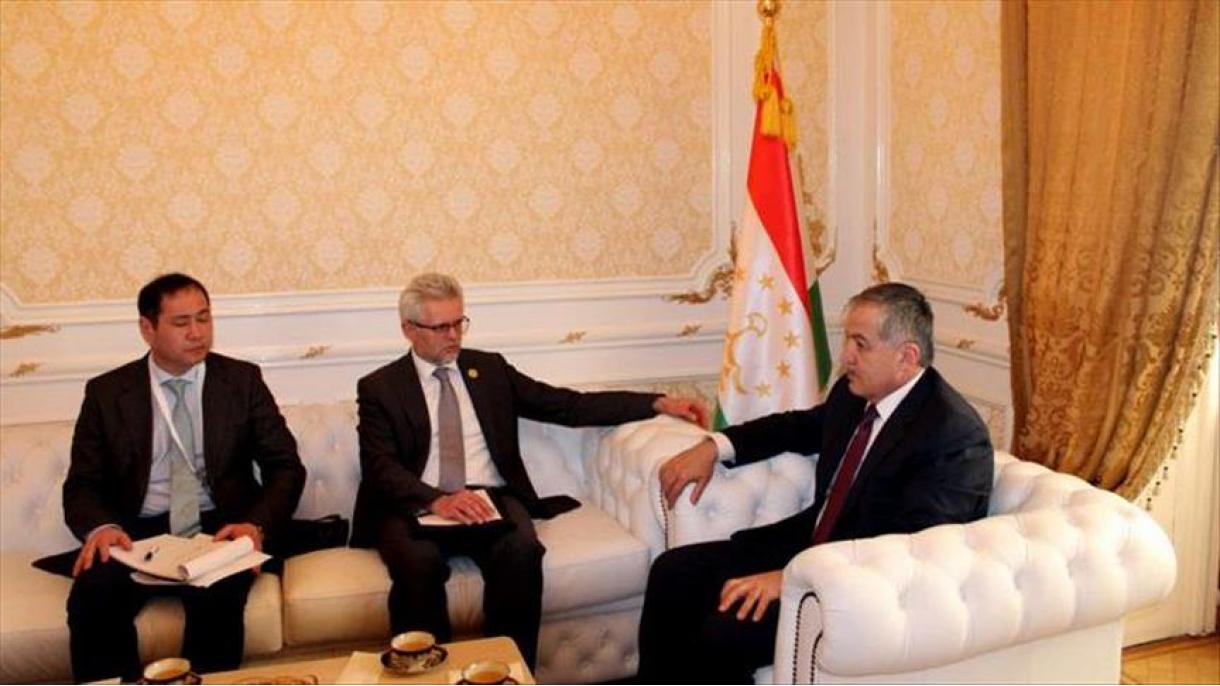 دیدار وزیر خارجه تاجیکستان با دبیرکل پیمان «منشور انرژی» در بروکسل