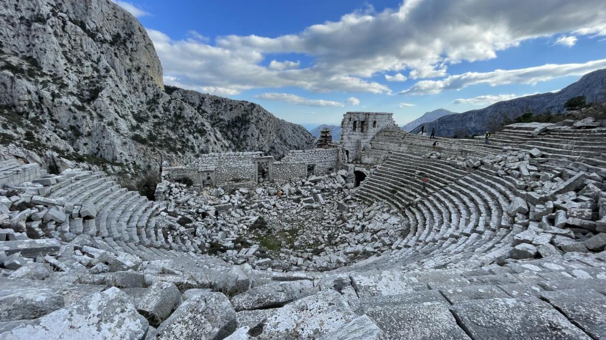Visitaron 25 mil personas en un año la Ciudad Antigua de Termessos en Antalya
