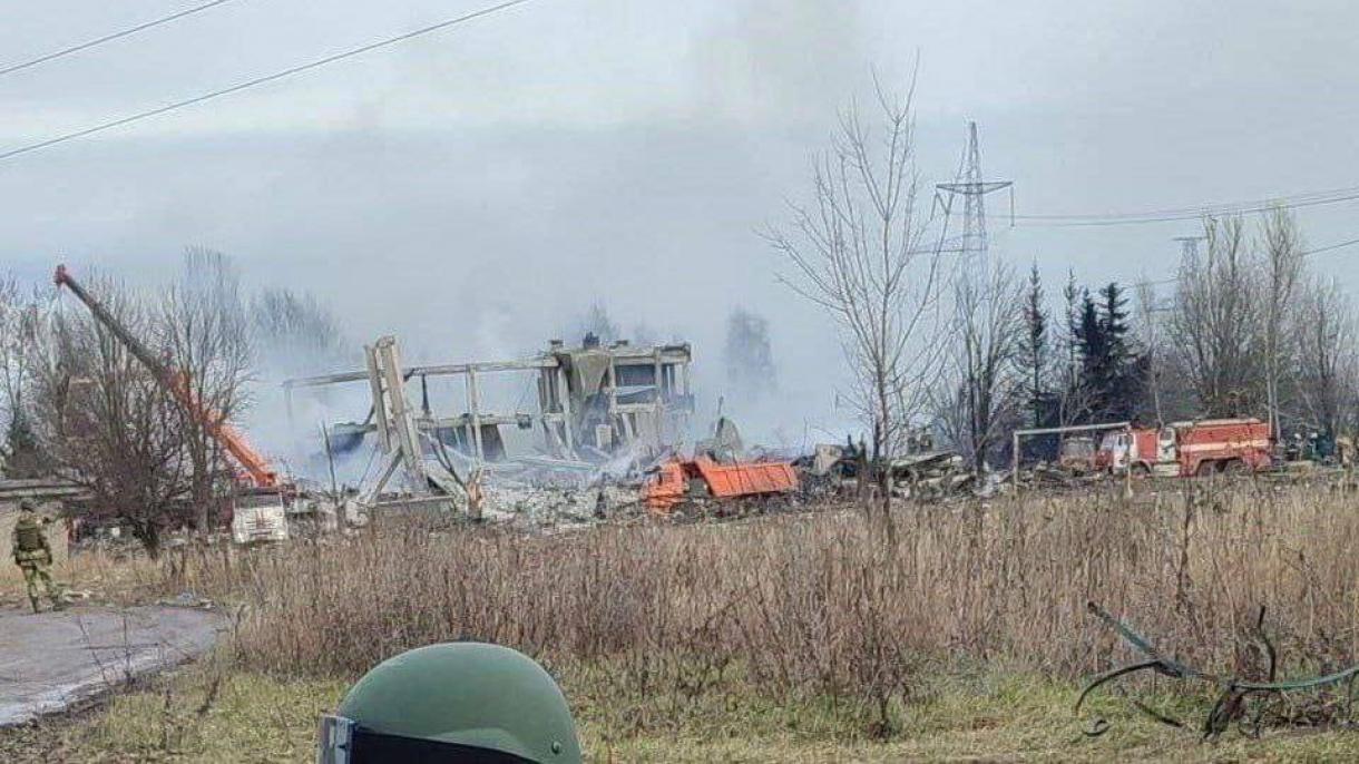 Украйна атакува руска база в Макеевка...