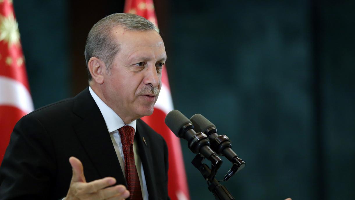 اردوغان: بوتون دولتلرین ترور تشکیلاتلارینا قارشی بیرگه موباریزه آپارمالی