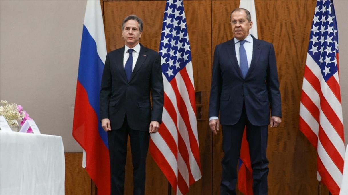 امریکی اور روسی وزرا خارجہ کی  ایجنڈے کے معاملات پر اہم بات چیت
