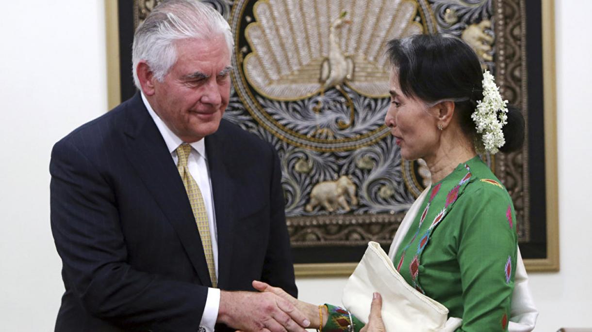 میانمار پر پابندیاں لگانا ٹھیک نہیں ہوگا: امریکی وزیر خارجہ