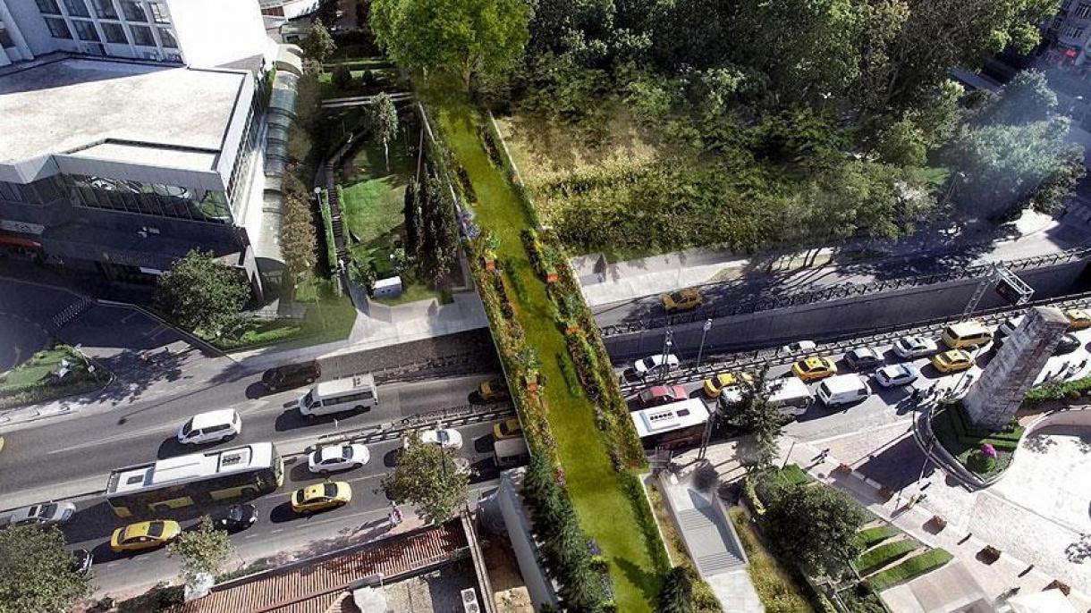 ساخت یک پل طبیعت جدید در استانبول