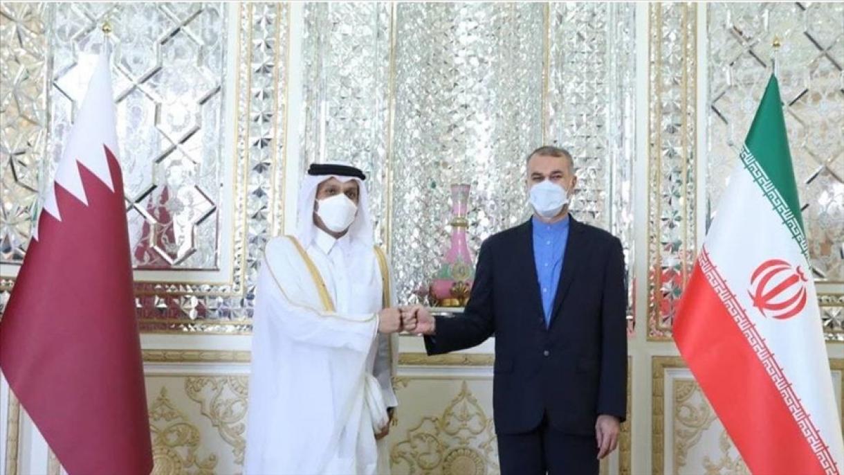 گفتگوی تلفنی وزیر خارجه قطر و ایران
